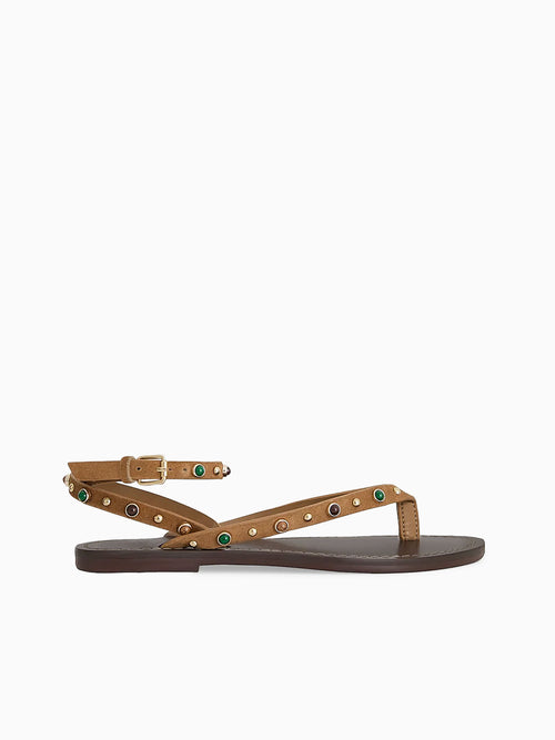 Jamie Walnut Cowsuede Tan / 5 / M