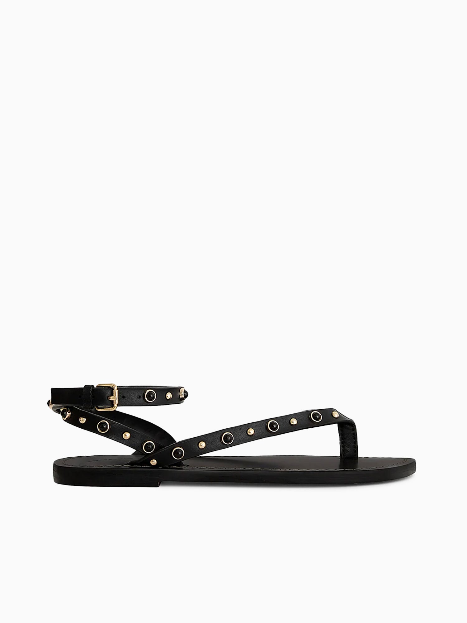 Jamie Black Leather Black / 5 / M