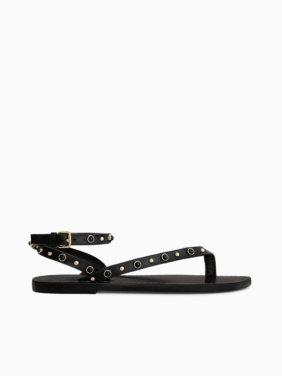 Jamie Black Leather Black / 5 / M