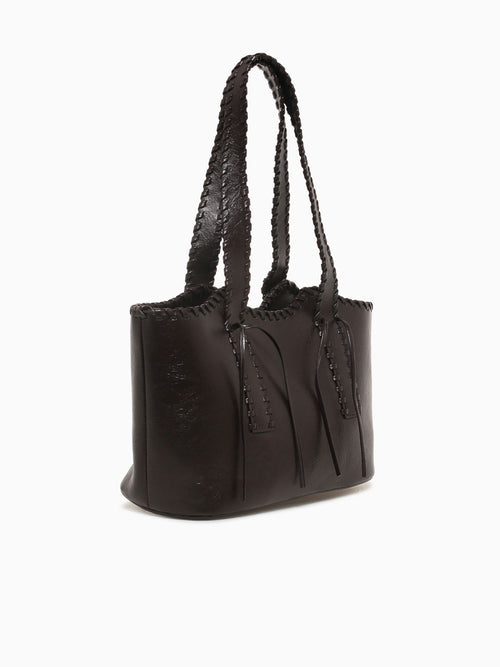 Phoebe Shoulder Bag Espresso Dark Brown