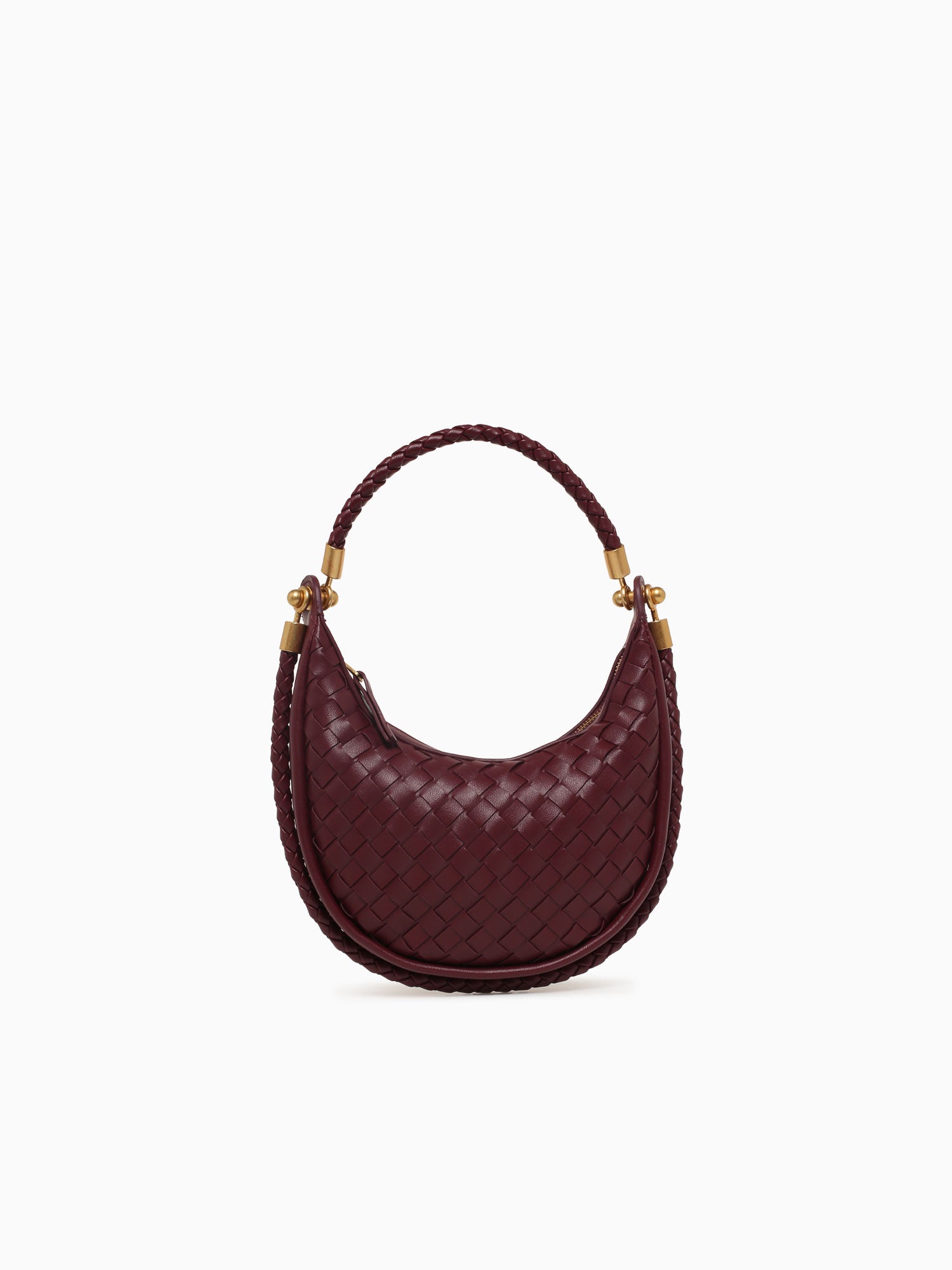 Blossom Mini Shoulder Bag Burgundy Wine