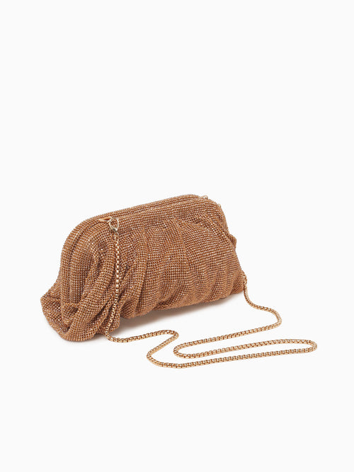 Brynn Clutch Gold Gold