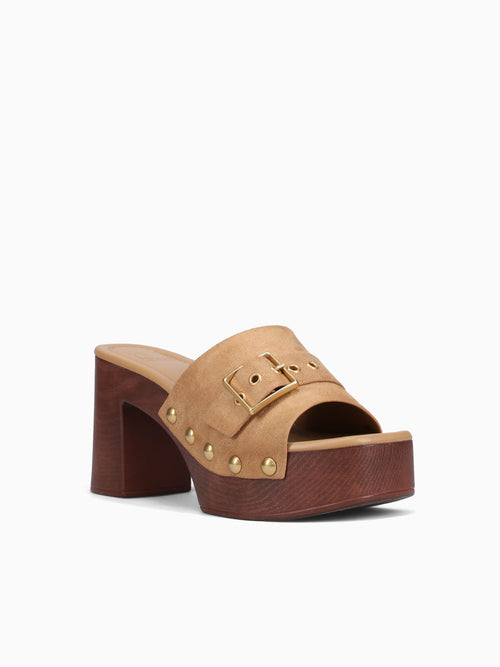 Jade Sand Faux Suede Natural / 5 / M
