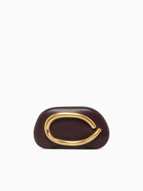 Blake Clutch Burgundy Wine