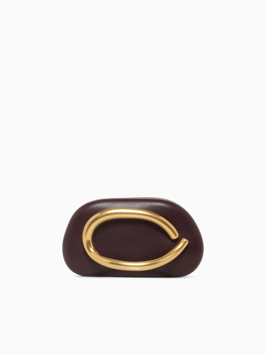 Blake Clutch Burgundy Wine