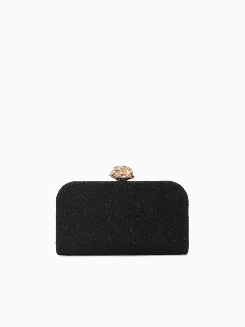 Bethany Clutch Black Black