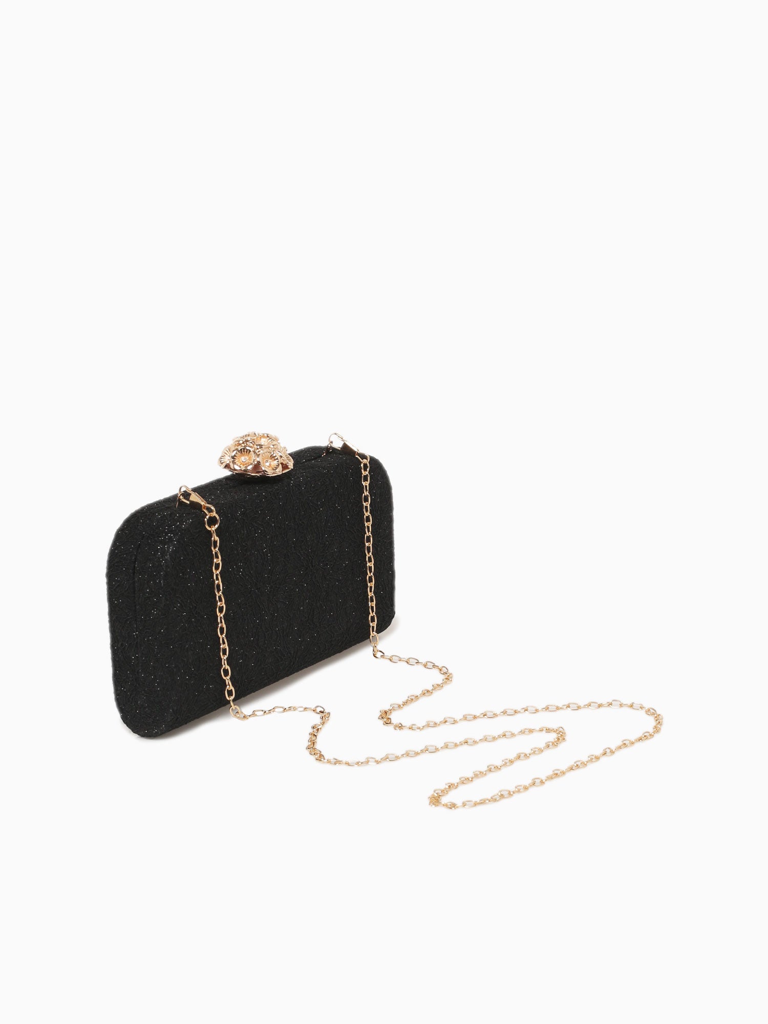 Bethany Clutch Black Black