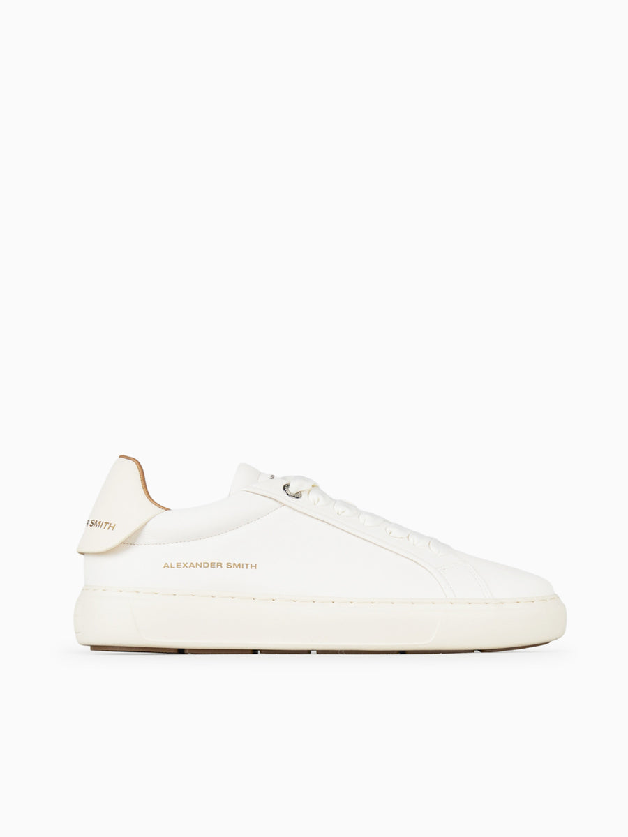 Soho Man  White Leather White / 7 / M