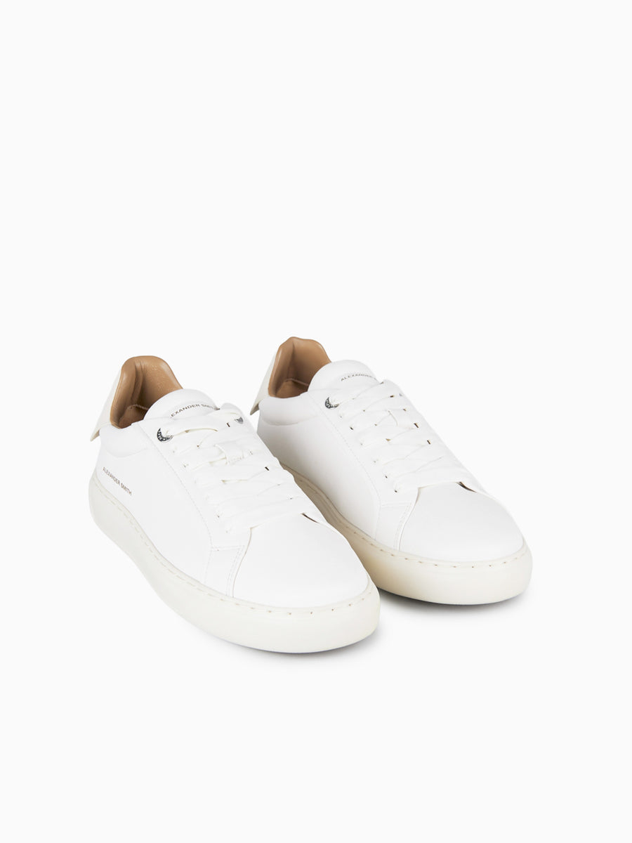 Soho Man  White Leather White / 7 / M