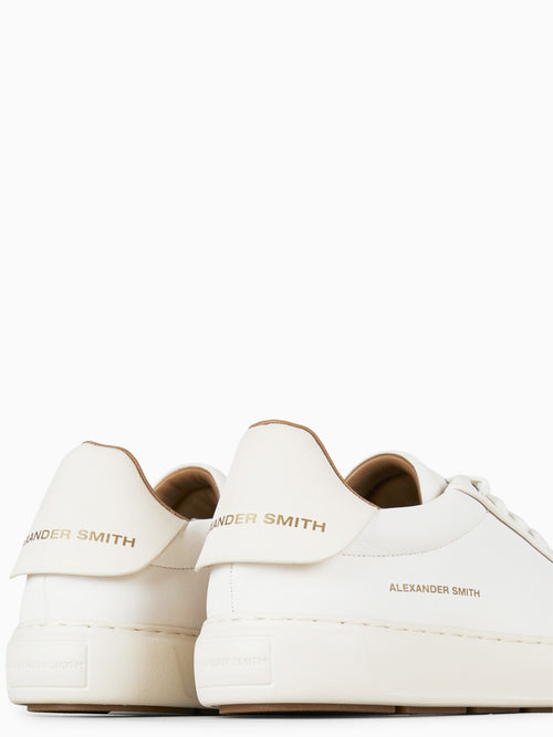 Soho Man  White Leather White / 7 / M