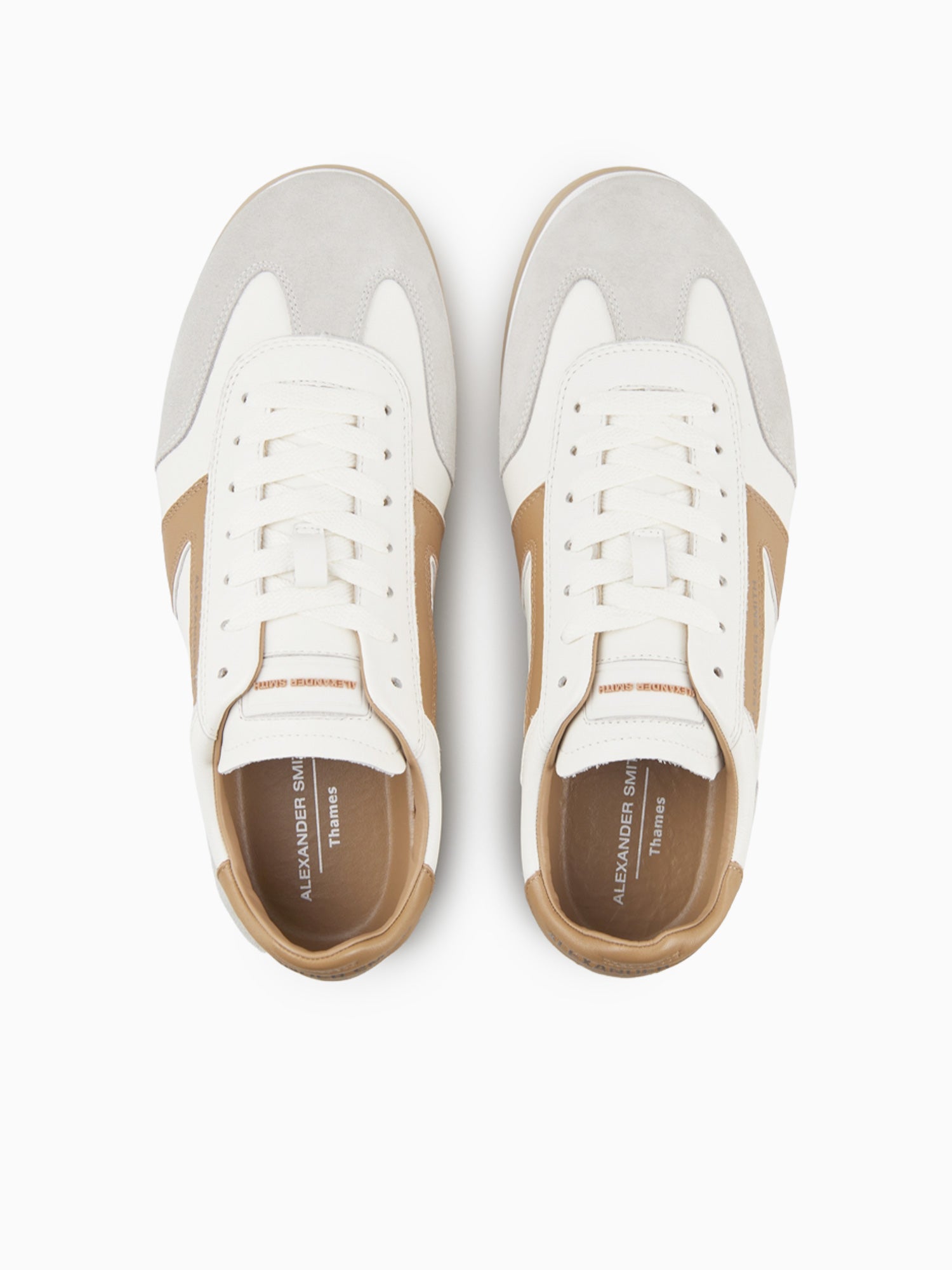 Thames Man Sand Offwhite suede Off White / 7 / M
