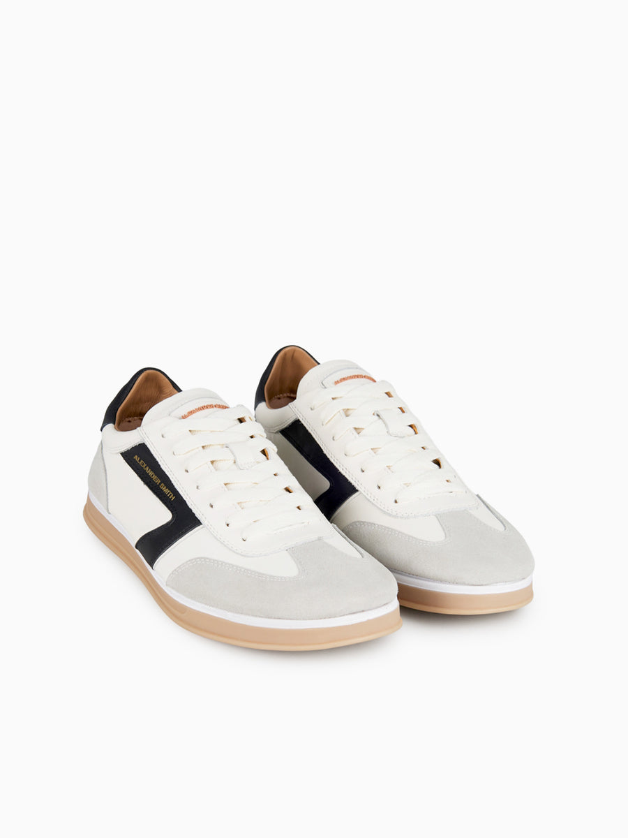 Thames Man White Black leather White / 7 / M