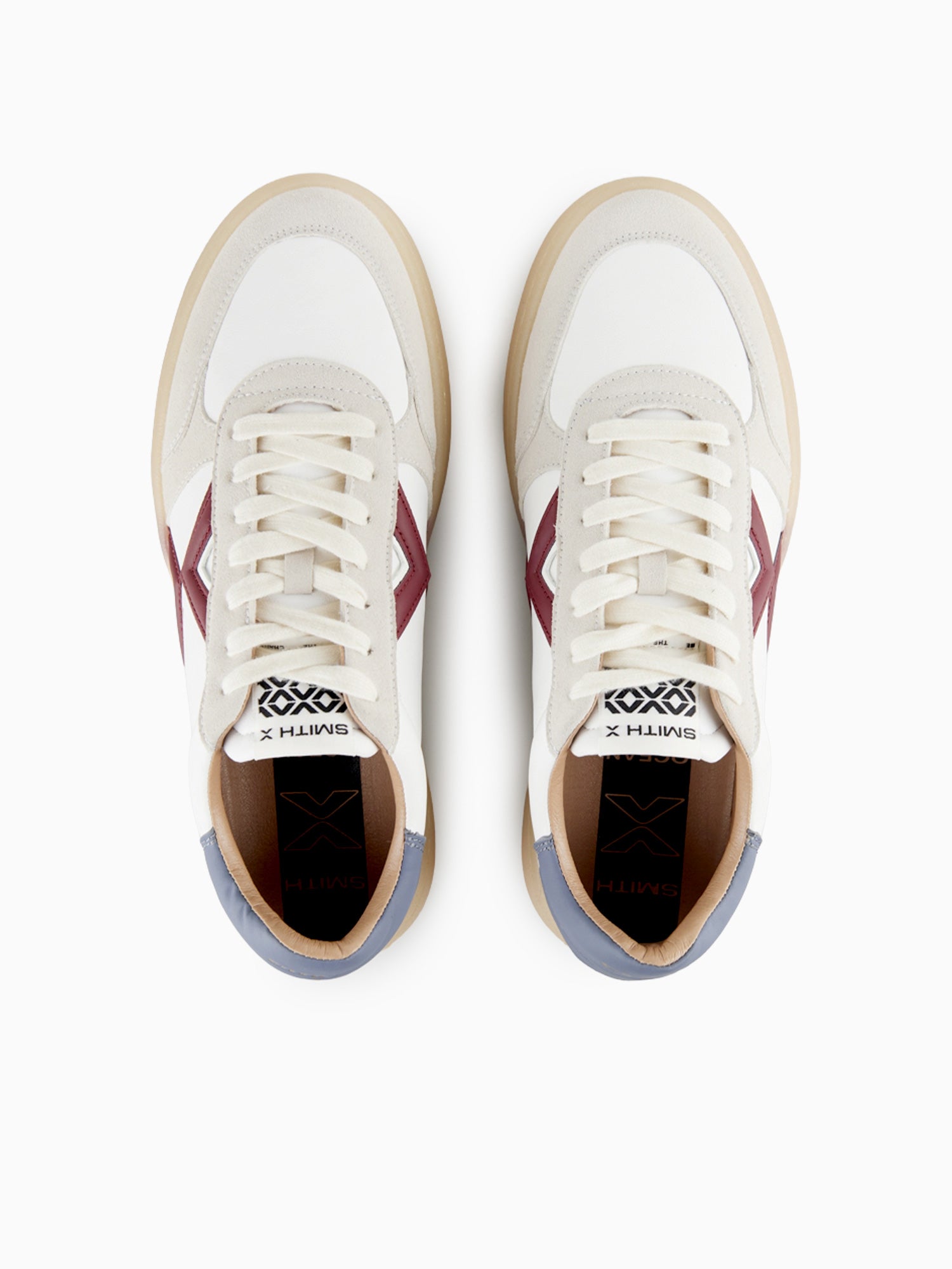 Ocean Man White Red Avio leather White / 7 / M
