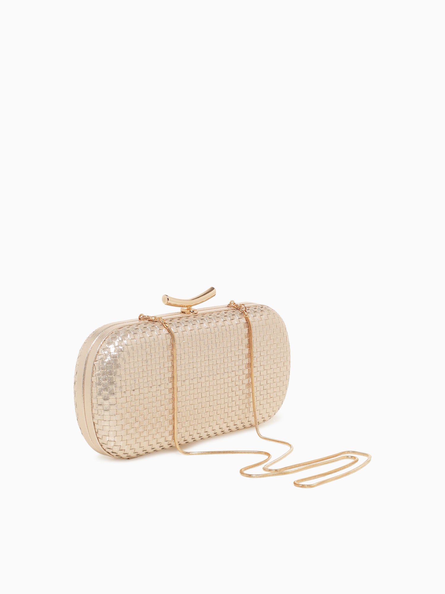 Victoria Clutch Gold Gold