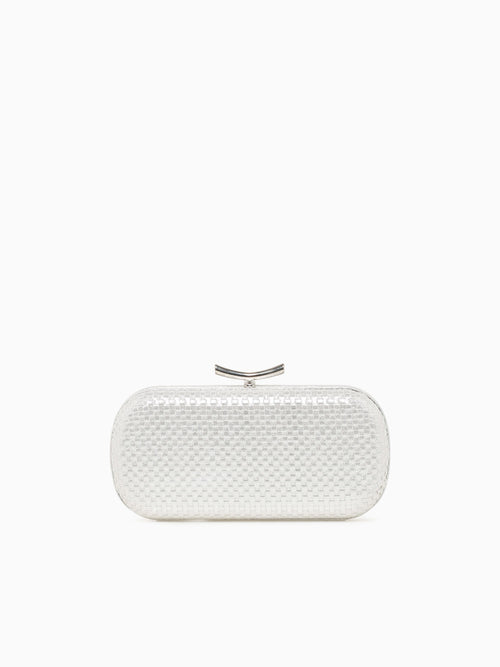 Victoria Clutch Silver Silver