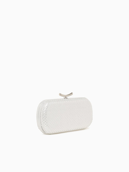 Victoria Clutch Silver Silver