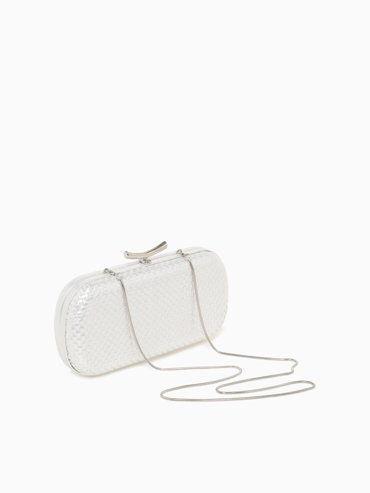 Victoria Clutch Silver Silver