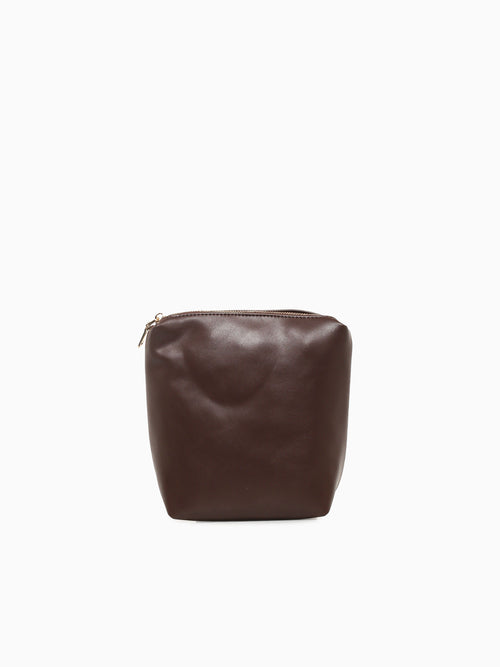 Colette Bucket Bag Chocolate Dark Brown