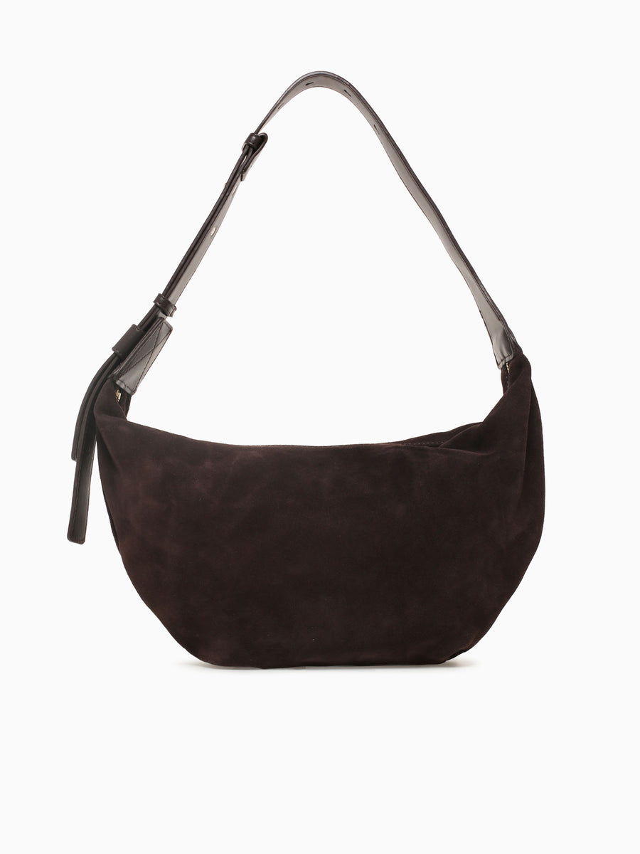 Elodie Shoulder Bag Chocolate Dark Brown
