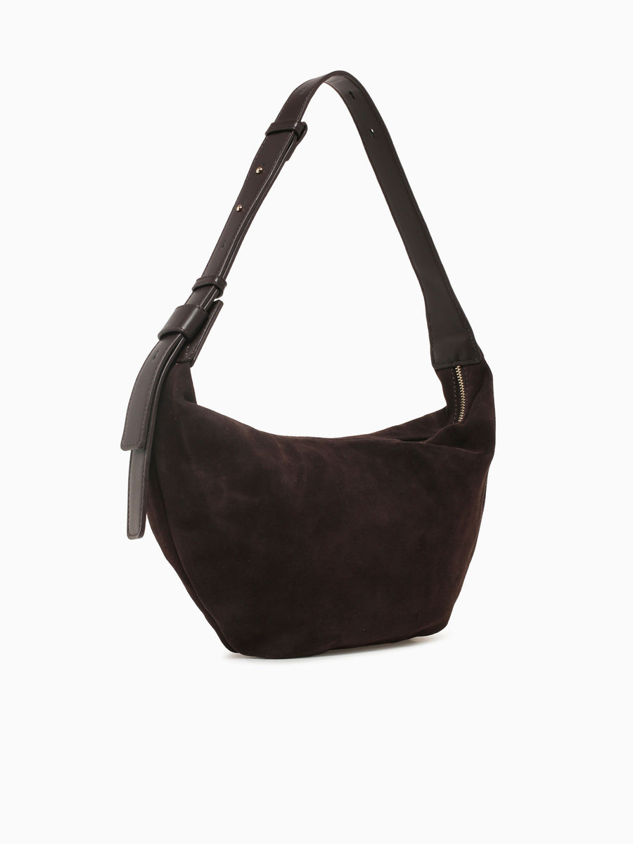 Elodie Shoulder Bag Chocolate Dark Brown
