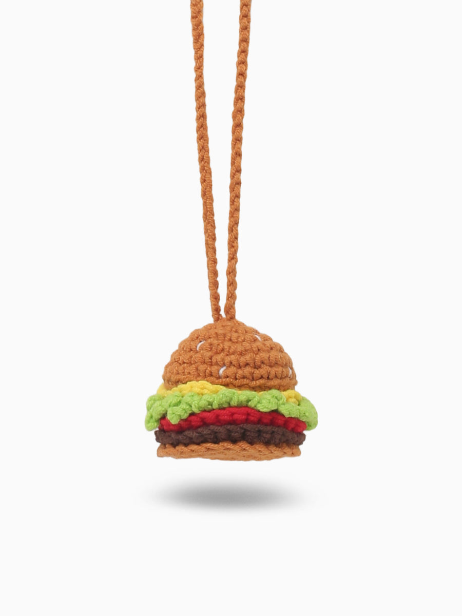 Burger Tan Knit Charm Tan
