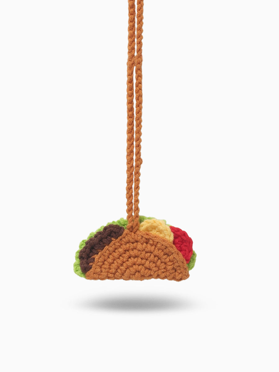 Taco Tan Knit Charm Tan