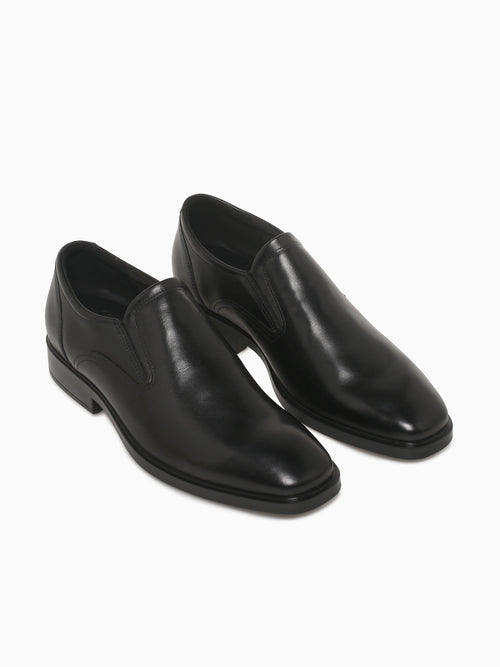 Metropole Milan Cap Toe Black Leather Black / 41 / M