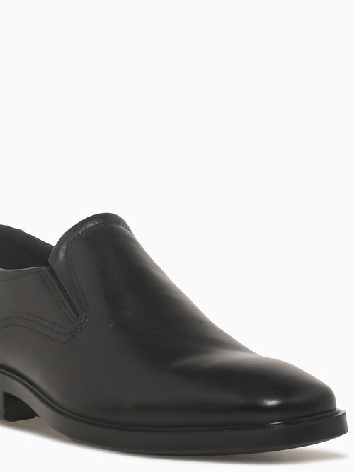 Metropole Milan Cap Toe Black Leather Black / 41 / M