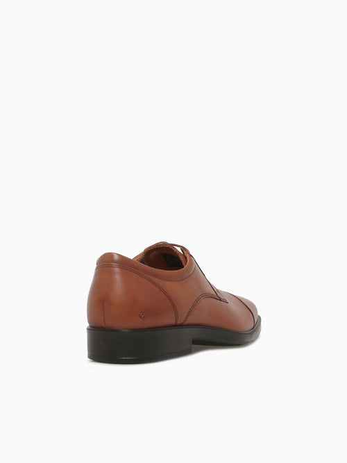 Metropole Milan Cap Toe Saddle Leather Cognac / 41 / M