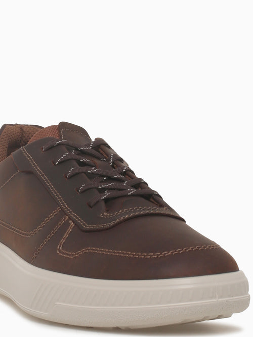 Move M Casual Sneaker Camel Coffe lea Brown / 41 / M
