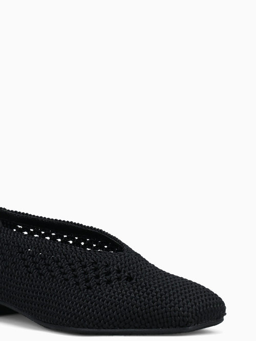 Kasey Knit Black Knit Black / 5 / M