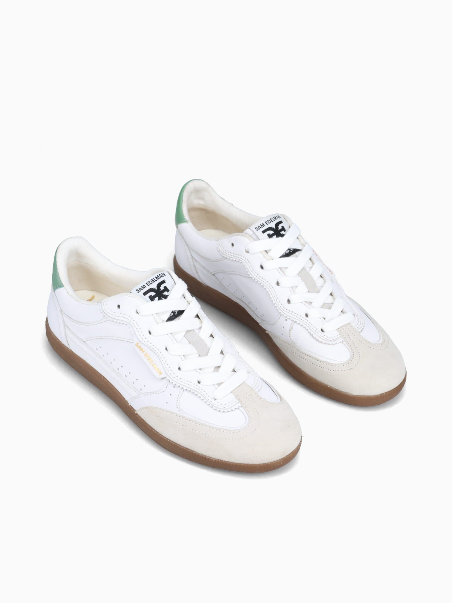Kallen Run White Green leather White / 5 / M