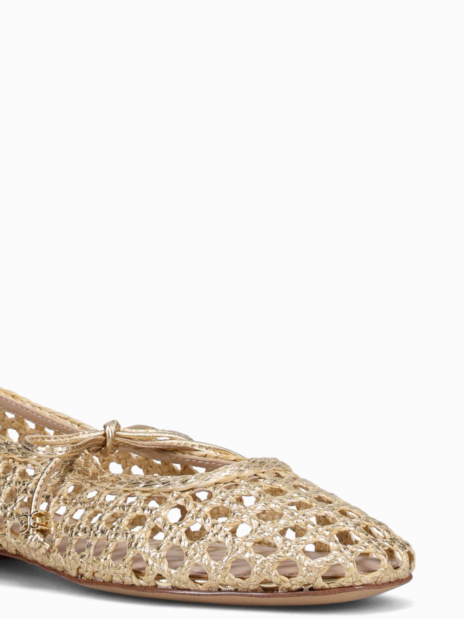 Marcie Amber Gold Leather Gold / 5 / M