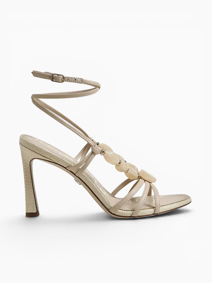 Imani Light Sand Leather Off White / 5 / M