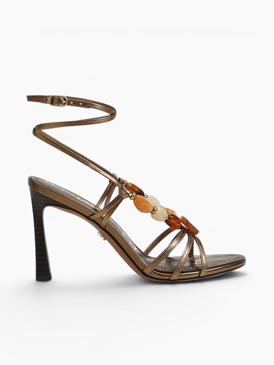 Imani 2 Deep Gold Leather Gold / 5 / M