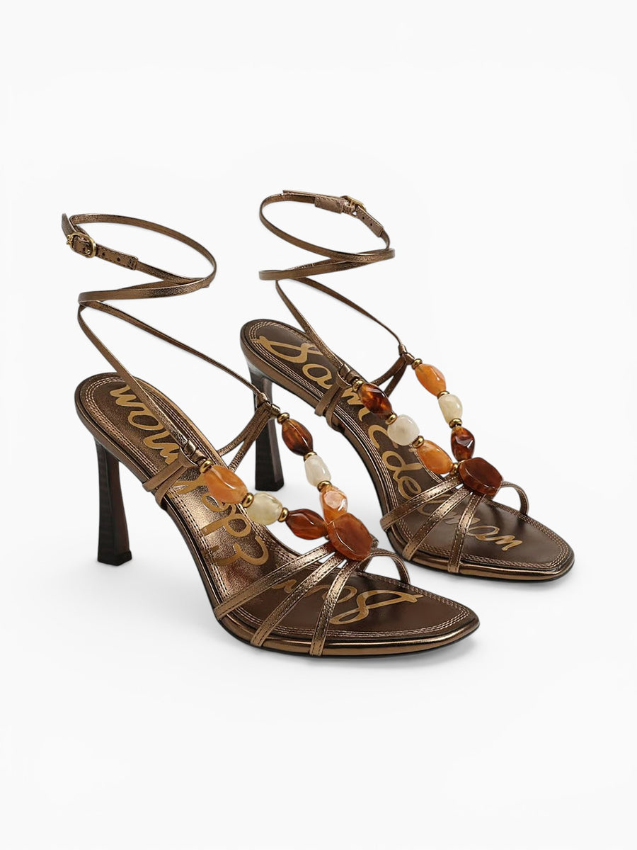 Imani 2 Deep Gold Leather Gold / 5 / M