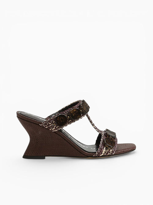 Dante Stone Mocha Multi Rafia Brown / 5 / M