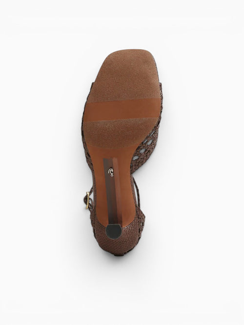 Peyton Terazzo Brown Weave Brown / 5 / M