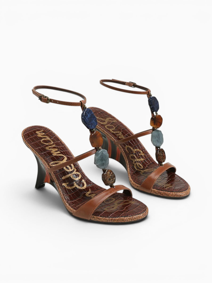 Massey Rich Cognac Leather Cognac / 5 / M