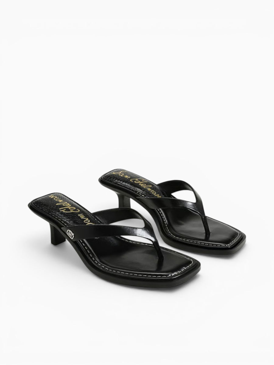 Dollie Black Leather Black / 5 / M