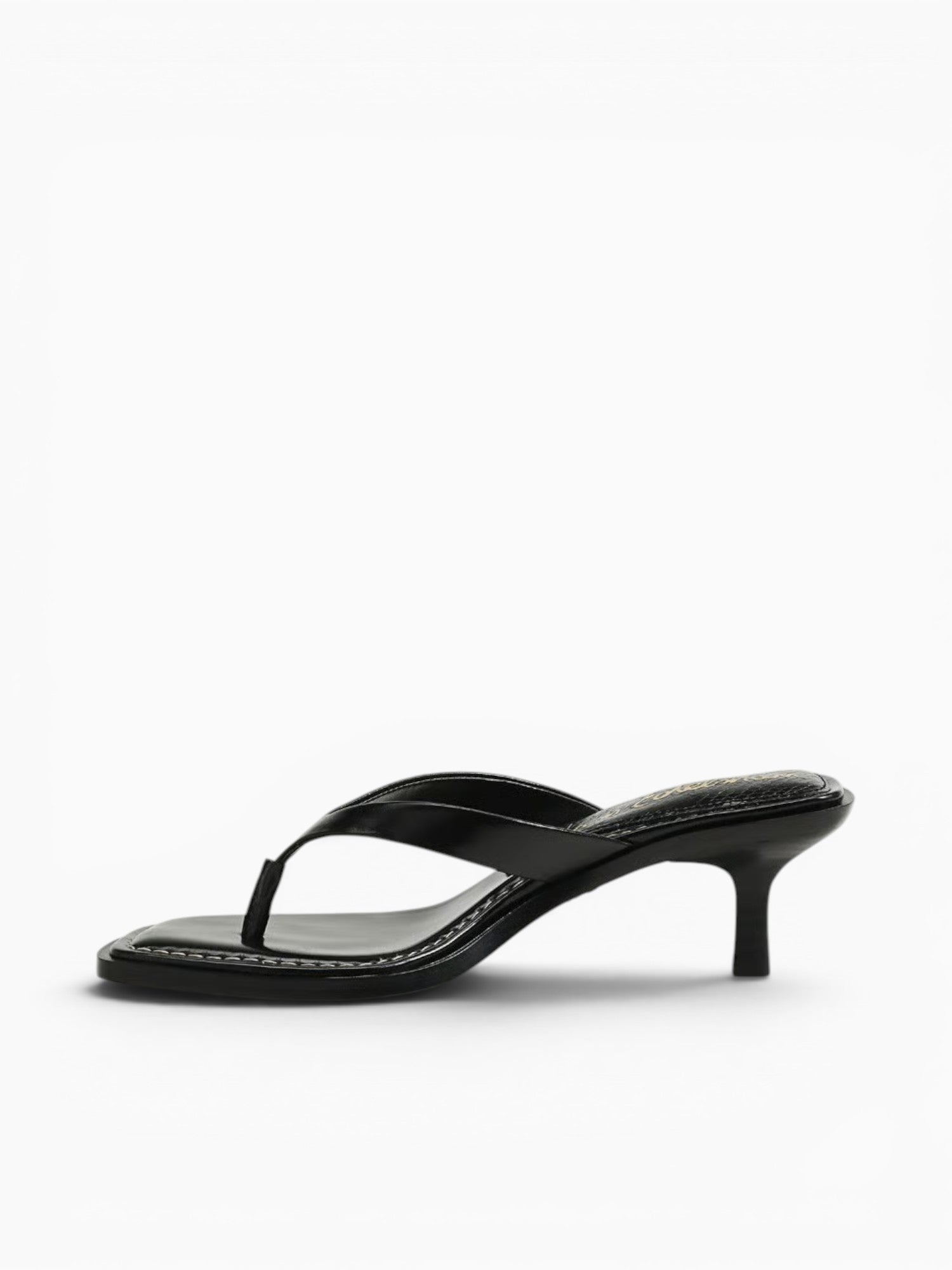 Dollie Black Leather Black / 5 / M