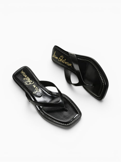 Dollie Black Leather Black / 5 / M
