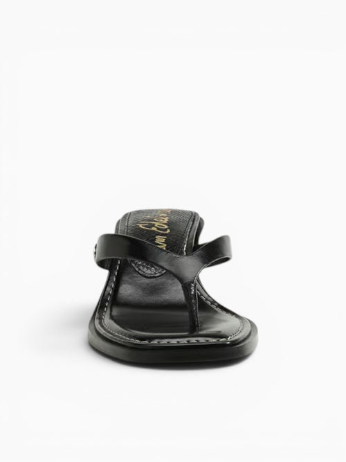 Dollie Black Leather Black / 5 / M