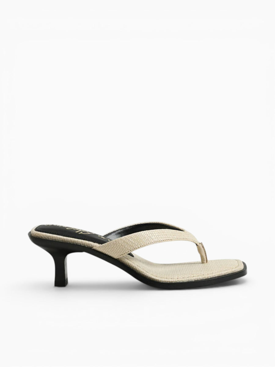 Dollie Linen Leather Off White / 5 / M