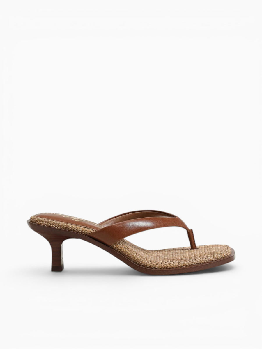 Dollie Rich Cognac Leather Tan / 5 / M