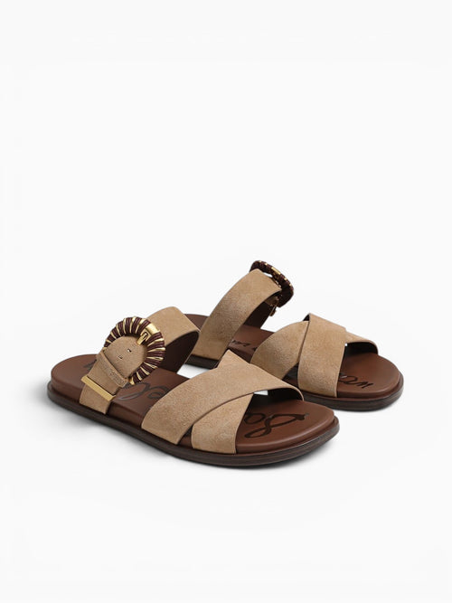 Lucy Bamboo Brown Suede Tan / 5 / M