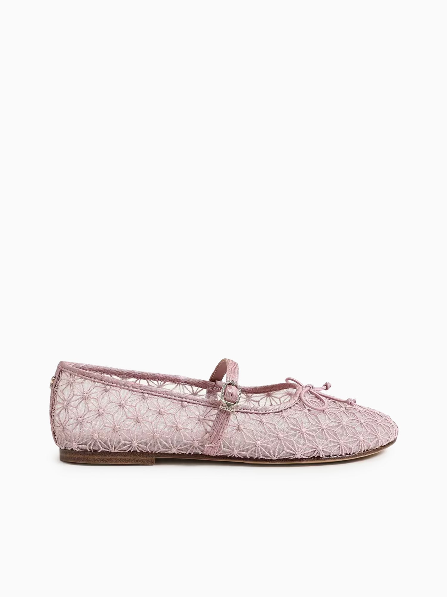 Sofie Rosette Blush Fabric Pink / 5 / M