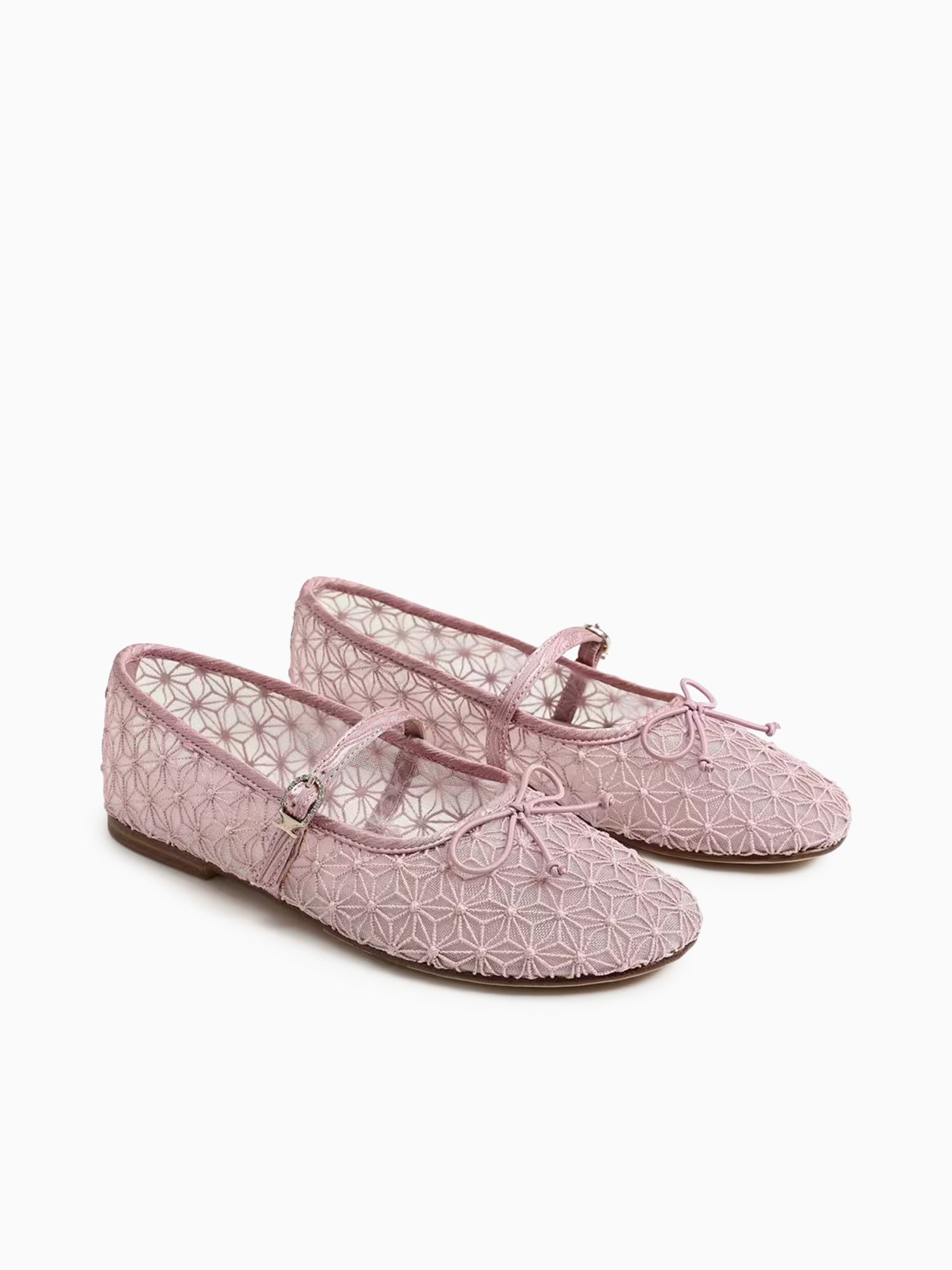 Sofie Rosette Blush Fabric Pink / 5 / M