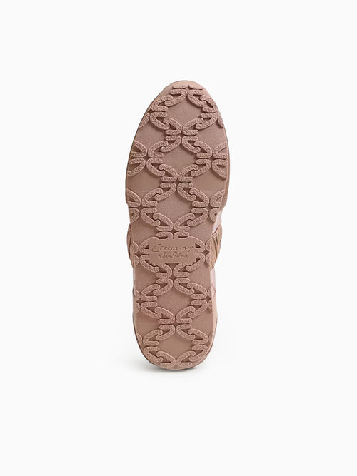 Nara Ballet Blush Multi Satin Suede Beige / 5 / M