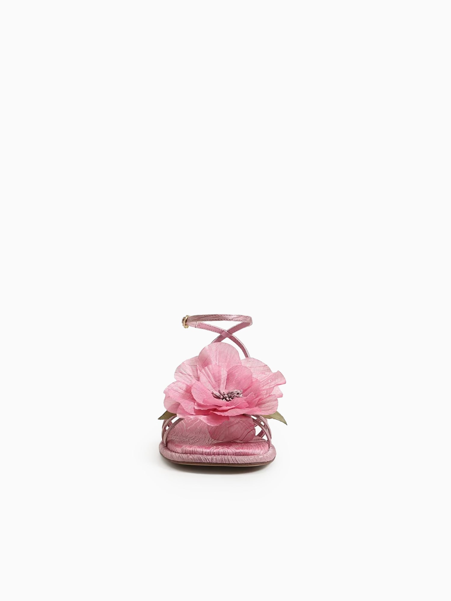 Olana Flower Rosette Blush Fabric Pink / 5 / M